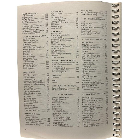 Readers Digest 1969 Family Songbook Hardcover Spiral Bound Green - 124 Favorites - Picture 12 of 16